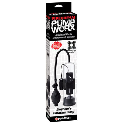 Pump Worx Beginner's Vibrating Pump Clear-Black