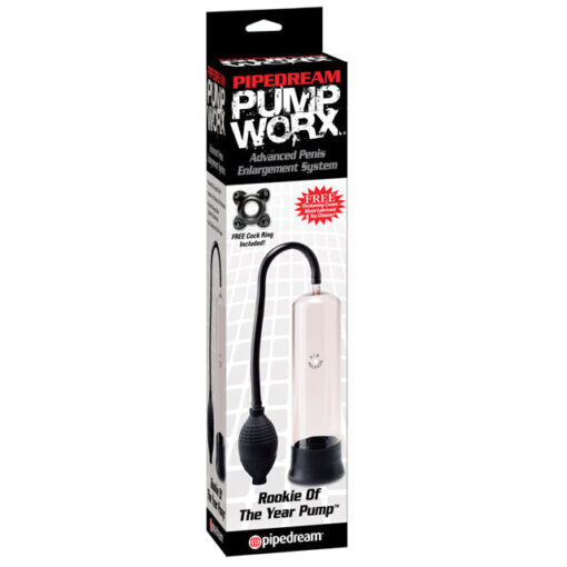 Pipedream Pump Worx Rookie of the Year Pump Clear-Black