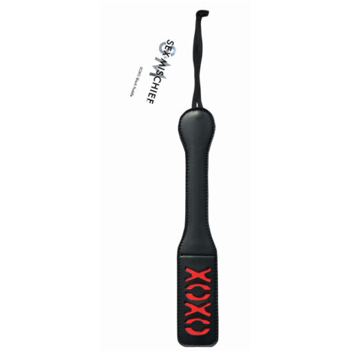 Sportsheets Sex & Mischief 'XOXO' Paddle Black