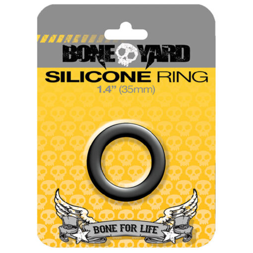 Boneyard Silicone Ring 35mm Black