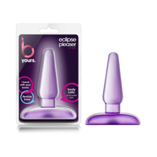 B Yours Eclipse Pleaser Anal Plug Small Purple