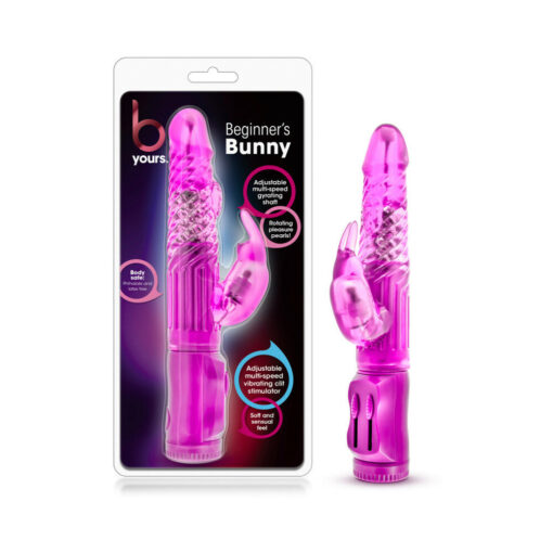 B Yours Beginner's Bunny Rabbit Vibrator Pink