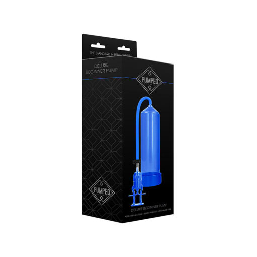 Pumped Deluxe Beginner Penis Pump Blue