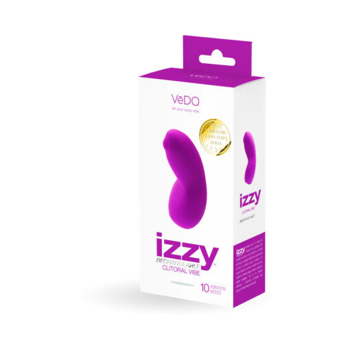 VeDO Izzy Rechargeable Clitoral Vibe - Violet Vixen