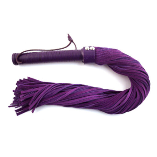 Rouge Suede Flogger Black-Purple