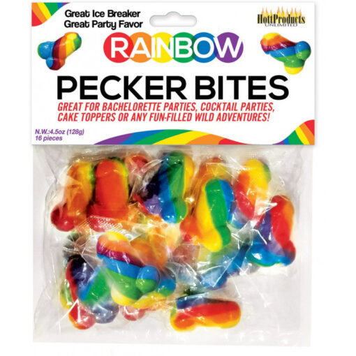 Rainbow Pecker Bites 16-Bag