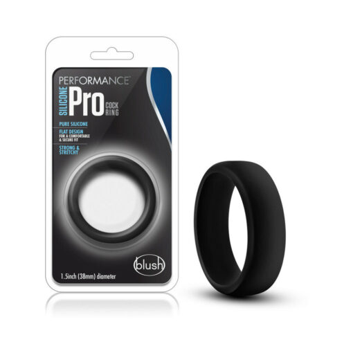 Performance Silicone Go Pro Cock Ring Black