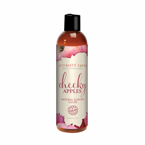 Intimate Earth Cheeky Apples Pleasure Glide 120 ml-4 oz