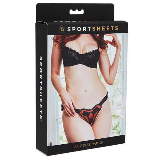 Sportsheets SaffronAdjustable Strap-On Harness Red