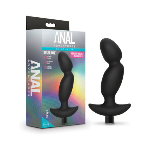 Anal AdventuresPlatinum Silicone Rechargeable Vibrating Prostate Massager 04