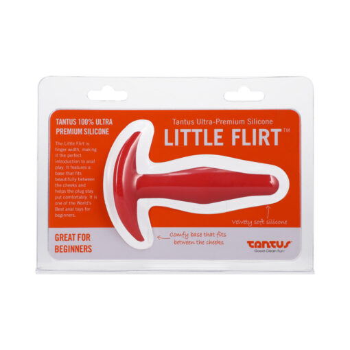 Tantus Little Flirt Anal Plug Ruby