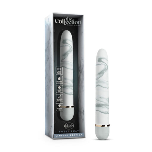 The Collection Swept Away Slimline Vibrator White