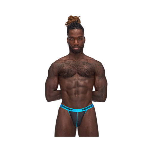 Male Power Casanova Uplift Thong Black L-XL