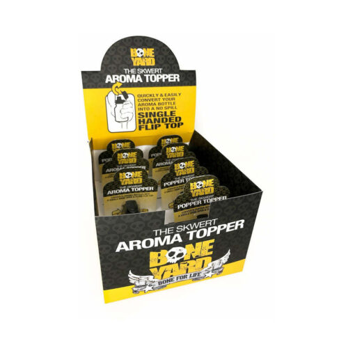 Boneyard Skwert Aroma Topper 12-Piece POS Display (6 Small and 6 Large)