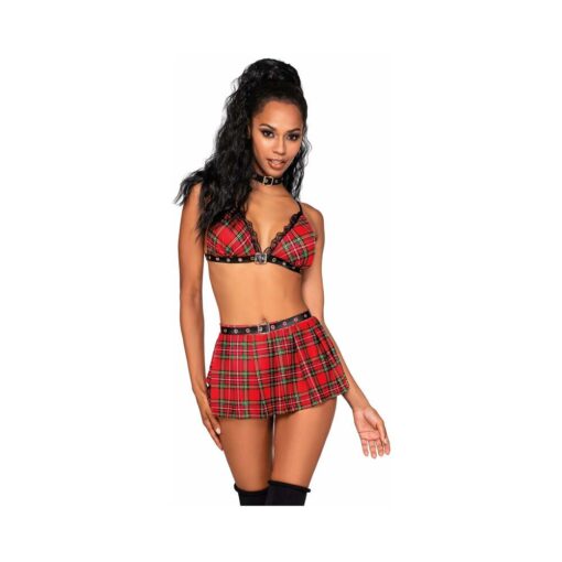 Dreamgirl 3-Piece Schoolgirl Set Costume O-S