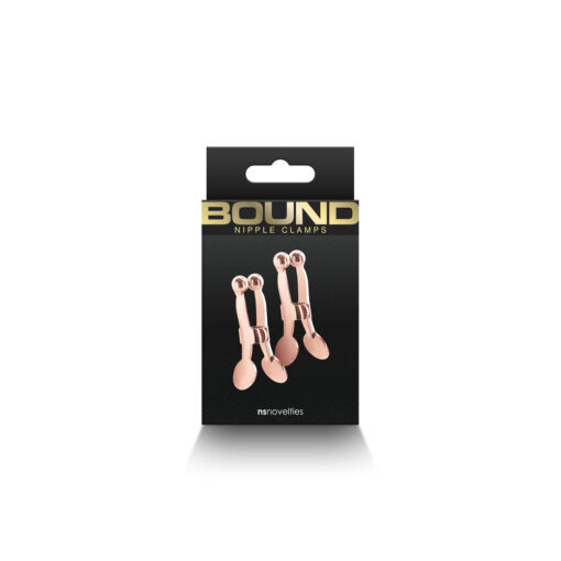 Bound Nipple Clamps C1 Rose Gold