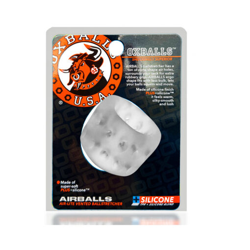 OxBalls Airballs Air-Lite Ballstretcher Clear Ice