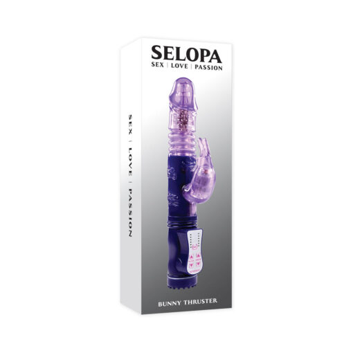 Selopa Bunny Thruster Thrusting Rabbit Vibrator Purple