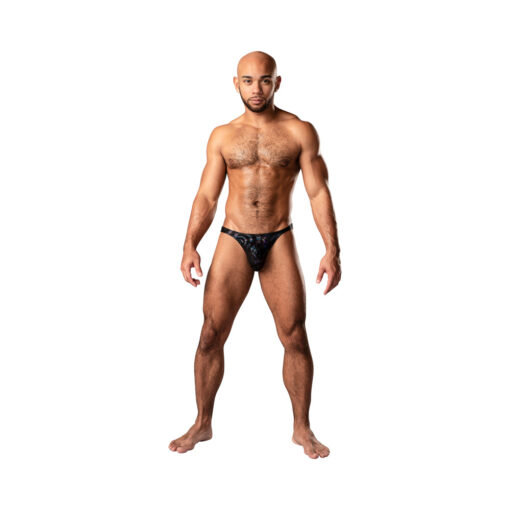 Male Power KaleiDickscope Bong Thong Black L-XL