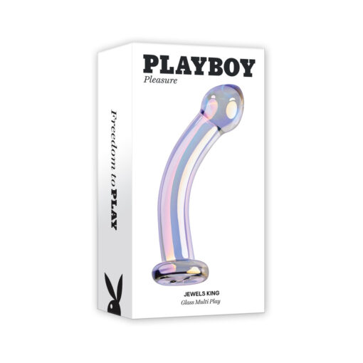 Playboy Jewels King Glass Dildo