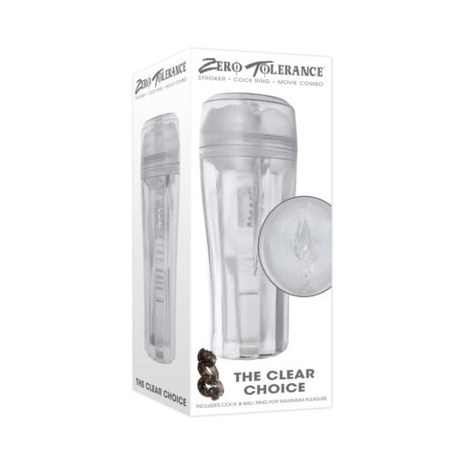 Zero Tolerance The Clear Choice Stroker TPE Clear