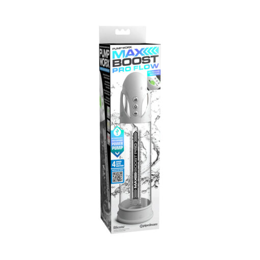 Pump Worx Max Boost Pro Flow White-Clear