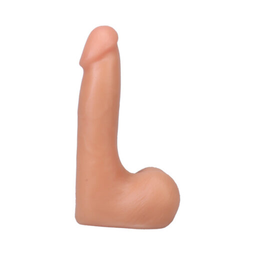 The Realistic Cock 7 in. ULTRASKYN Vac-U-Lock Dildo with Balls Vanilla