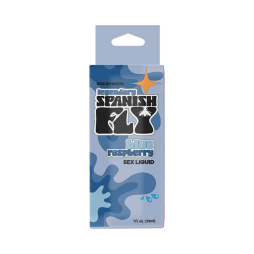 Spanish Fly Sex Liquid Blue Raspberry 1 oz.