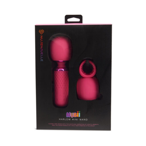 Nu Sensuelle Harlow Nubii Mini Wand W- Masturbator Pink