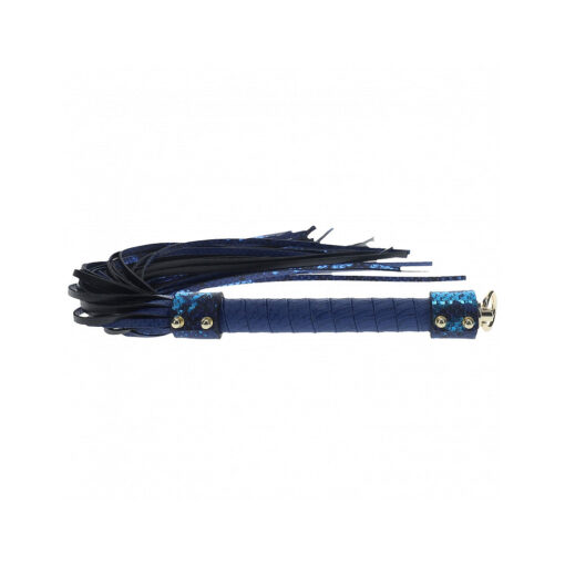 Ouch! International Florence Collection Flogger Blue