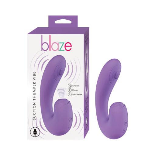 Blaze Suction Thumper Vibe Lavender