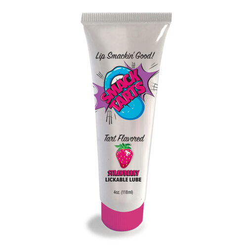 Smack Tarts Lickable Sour Strawberry Lube 4 oz.