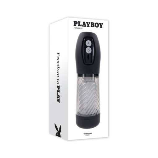 Playboy Whirlwind Rechargeable Thrusting and Spinning Stroker