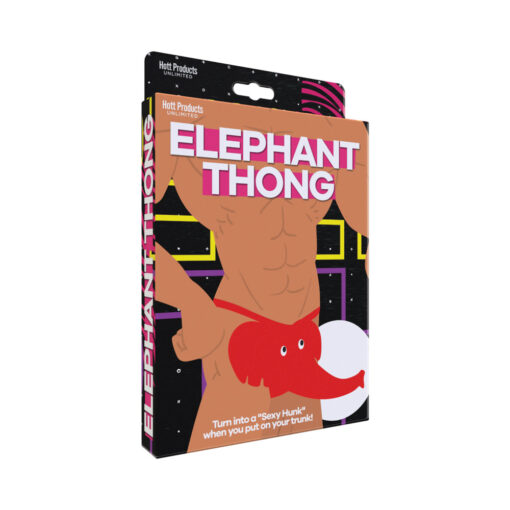 Elephant Thong Red O-S