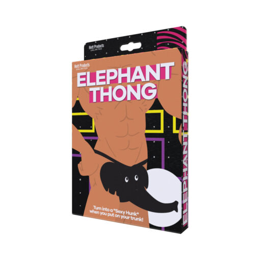 Elephant Thong Black O-S