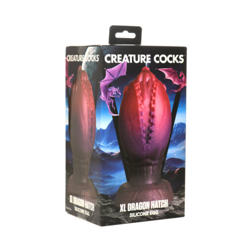 Creature Cocks Dragon Hatch Silicone Egg XL