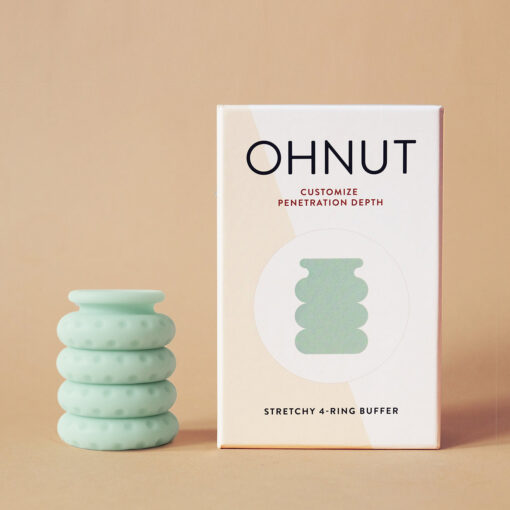 Ohnut Depth-Limiting Rings 4-Pack Jade