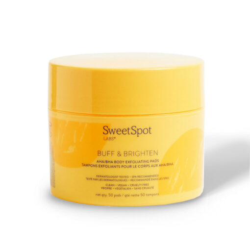 SweetSpot Labs Buff & Brighten Body Exfoliating Pads