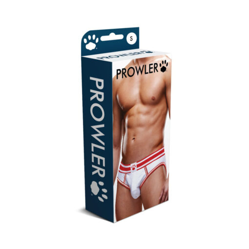 Prowler Open Brief White-Red S