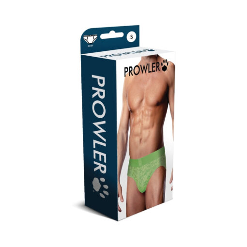 Prowler Lace Brief Neon Green S