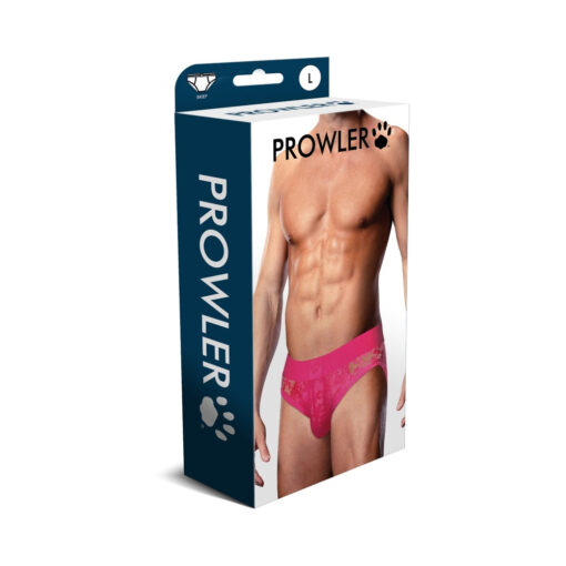 Prowler Lace Brief Pink L