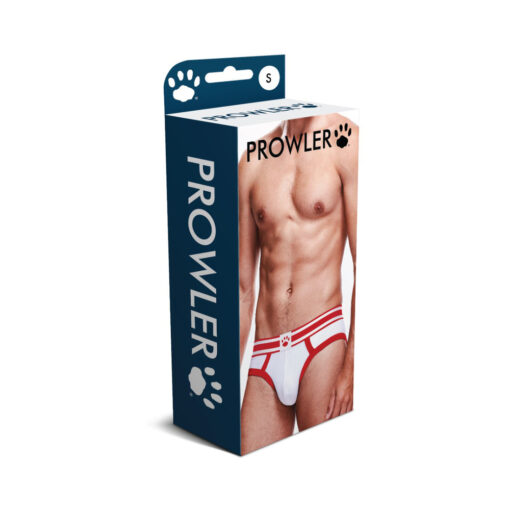 Prowler Brief White-Red S