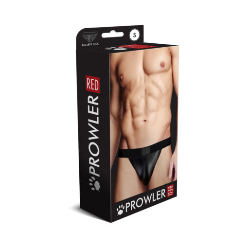 Prowler RED Wetlook Ass-less Jock Strap Black S