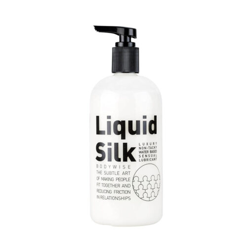 Liquid Silk Lubricant White 500 ml - 17.6 oz.