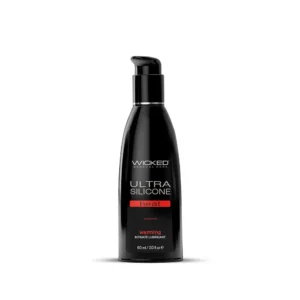 Wicked Ultra Heat Warming Silicone Lubricant 2 oz.