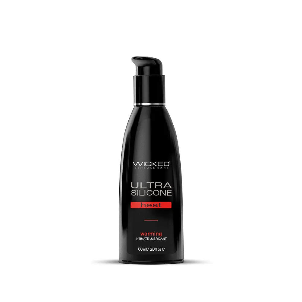 Wicked Ultra Heat Warming Silicone Lubricant 2 oz.