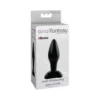 Anal Fantasy Collection Small Silicone Plug Black